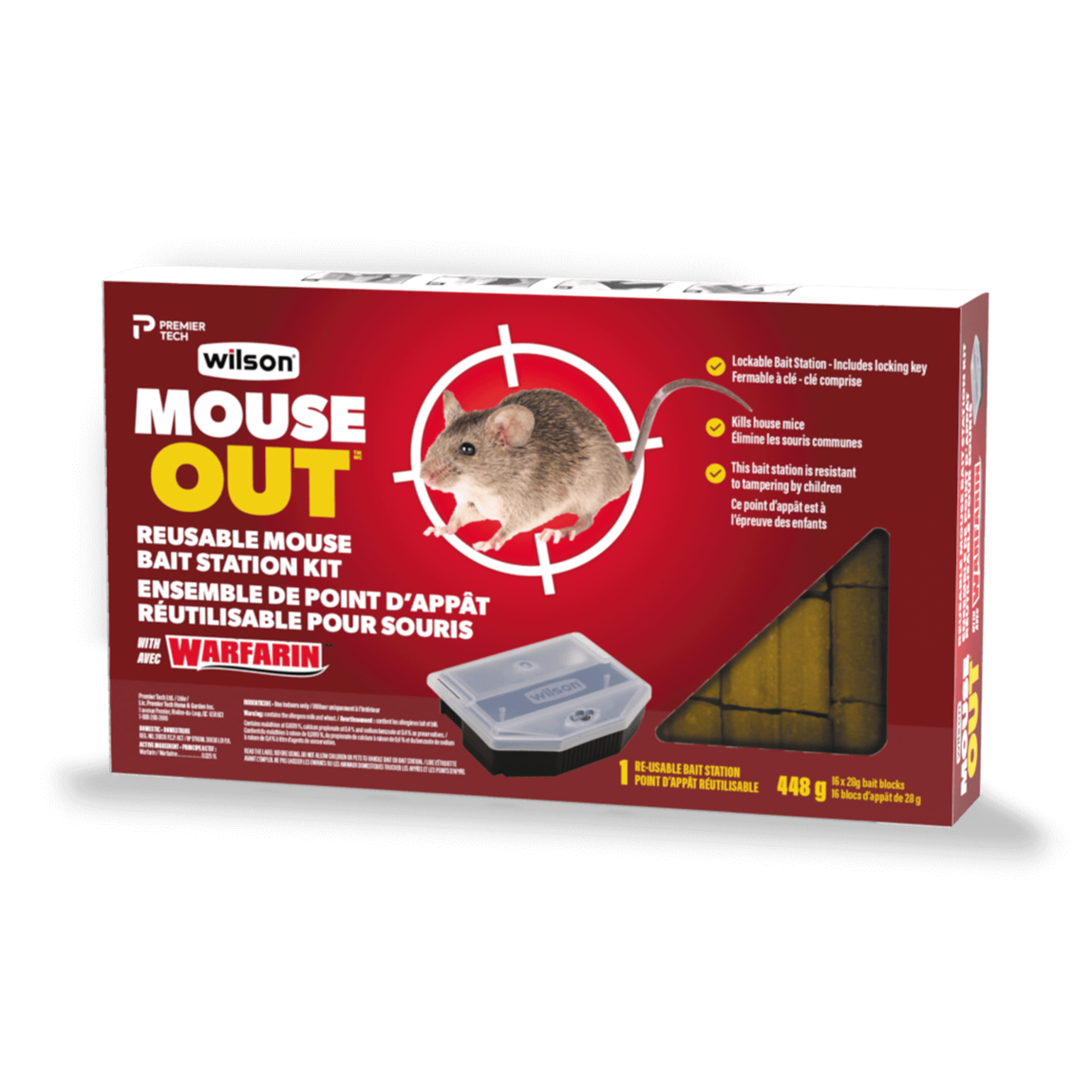 Lot de 8 pièges à souris professionnels - Piège à rat réutilisable