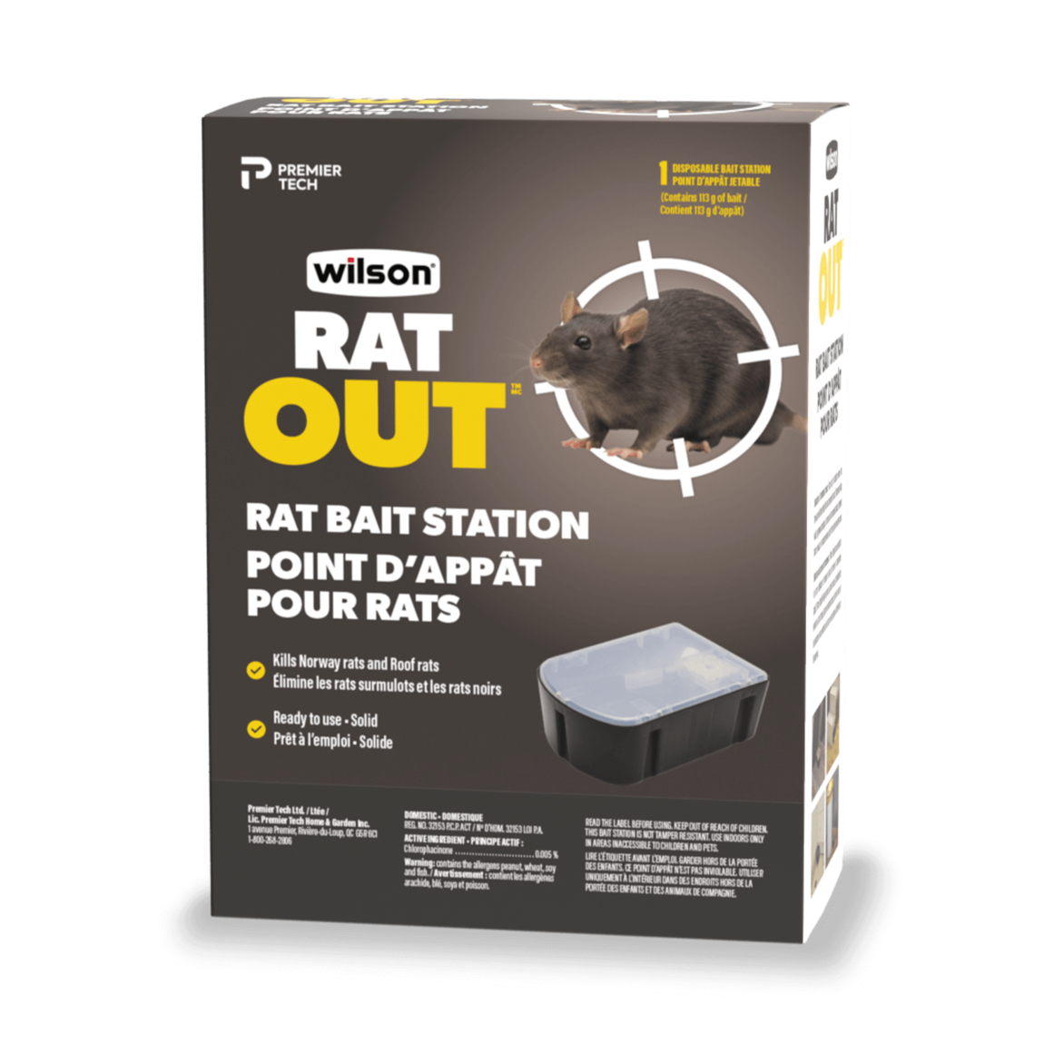 Rat Bait Station Outdoor 2 Pack - Rat Trap Outdoor with Key Eliminates Rats  Fast. Keeps Children and Pets Safe Indoor Outdoor (Bait not Included) (2