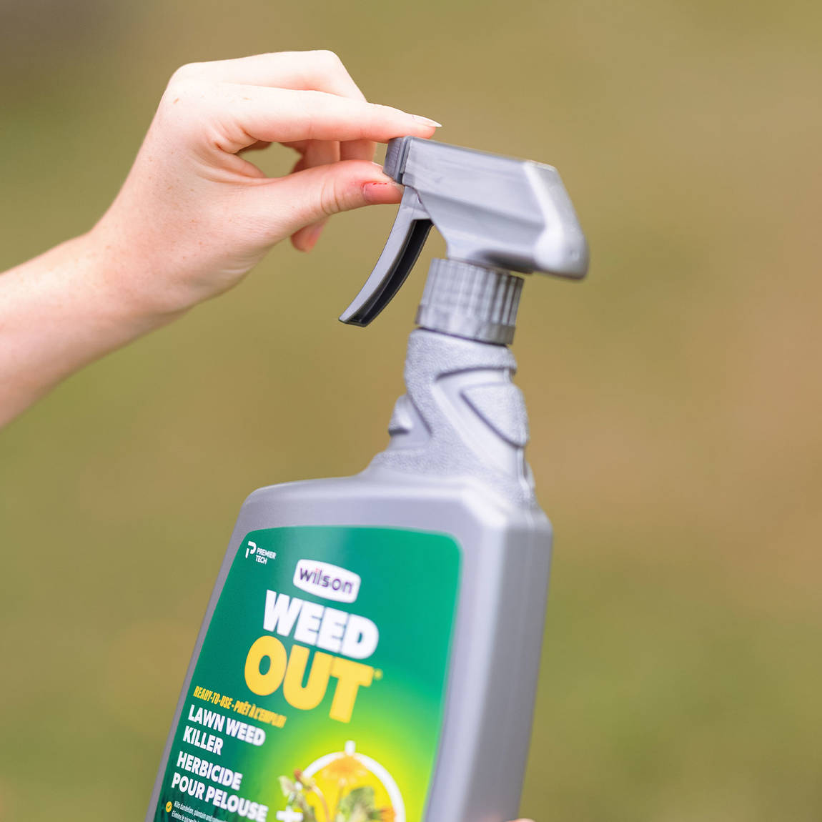 Buy Wilson's Lawn Weed Out To Cut-Down Wild Growth