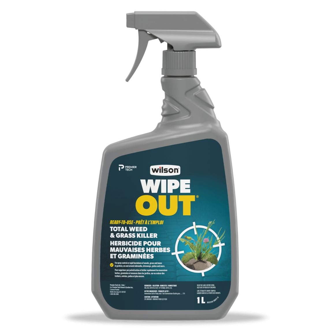 Wipe Out Wild Weed and Grass with Wilson Total Killer Spray