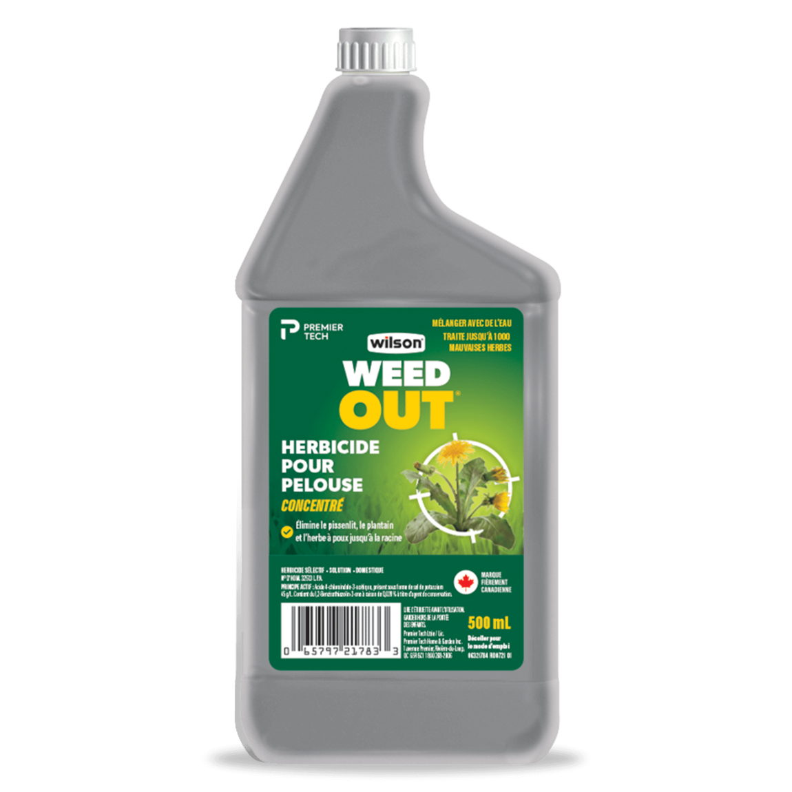 Herbicide pour pelouse avec pulvérisateur à piles WEED OUT de Wilson